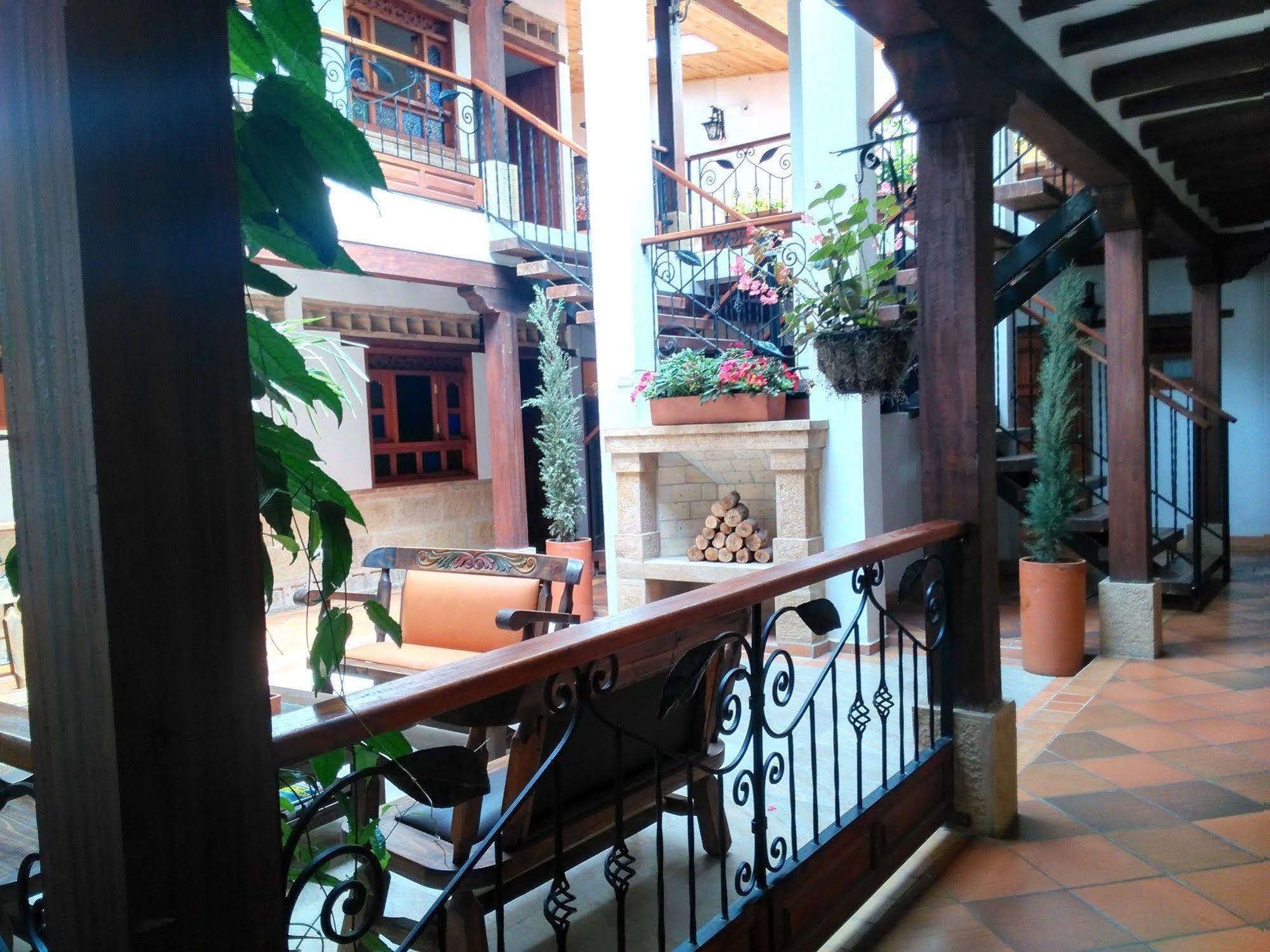 Hotel Jardines De La Villa ビージャ・デ・レイバ エクステリア 写真